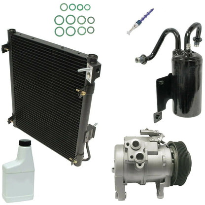AC Compressor Kit Replacement With Condenser and Drier for Holden Commodore (2006–2017)