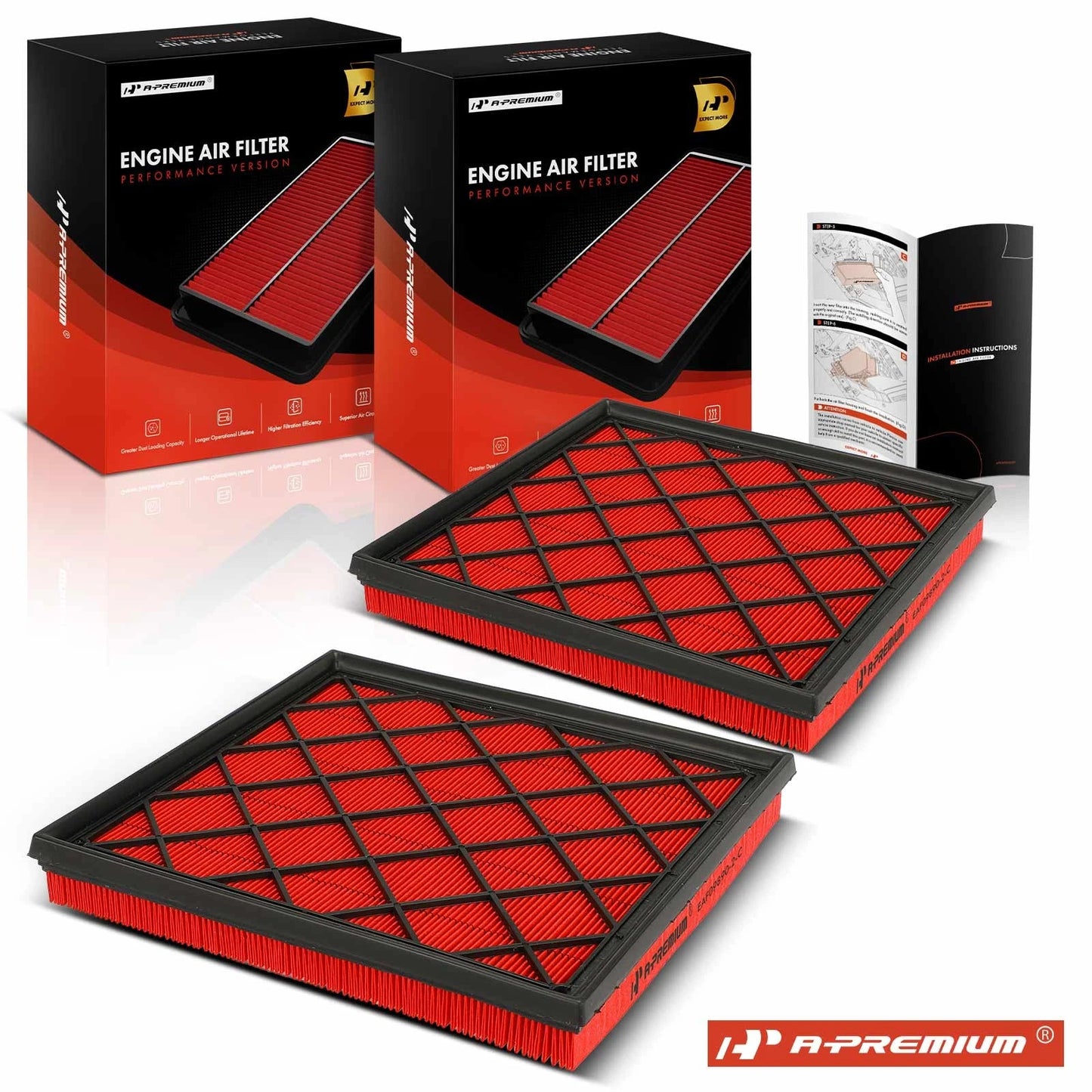 2X Performance Engine Air Filter for Chevrolet Cruze (2011–2015)