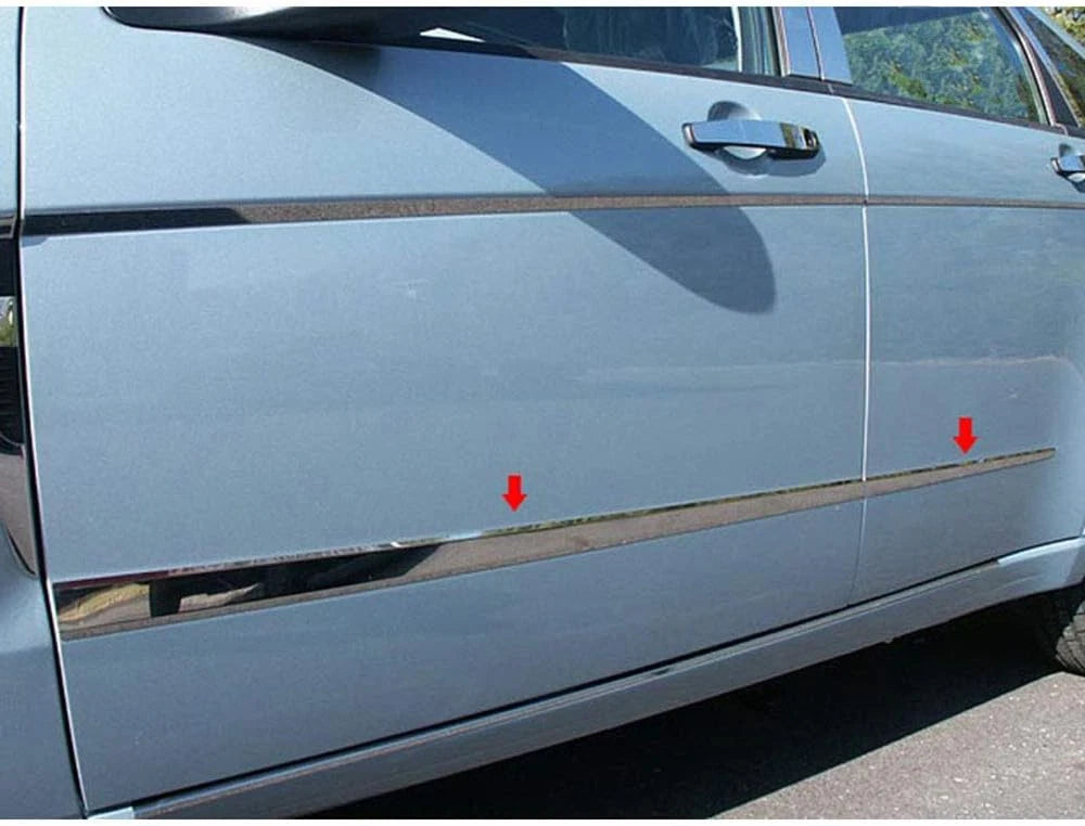 4pc. Luxury FX Chrome 1 3/4-9/16' Molding Insert for 2008-2011 Ford Focus