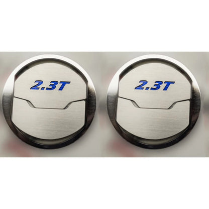 A/C Vent Trim Replacement with Blue Carbon Fiber Inlay for Ford Mustang (2015–2023)