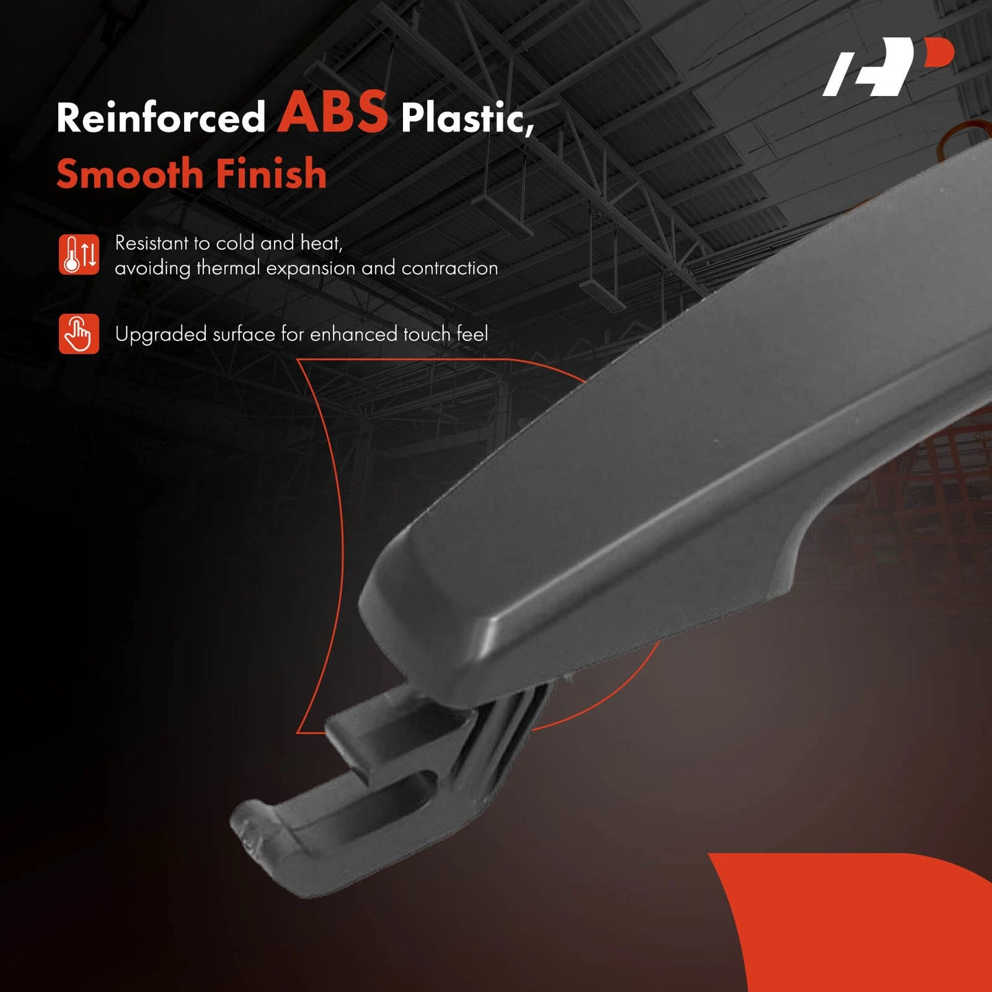 Black Exterior Door Handle for Chevy Malibu (2013–2015) Cruze (2011–2015)