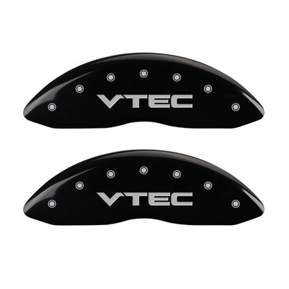 Caliper Covers Set of 4 Gloss Black for Acura RL (1999–2004) by MGP