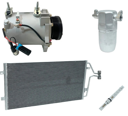 AC Compressor Kit with Condenser for Cadillac Deville 4.6L (2003–2005)