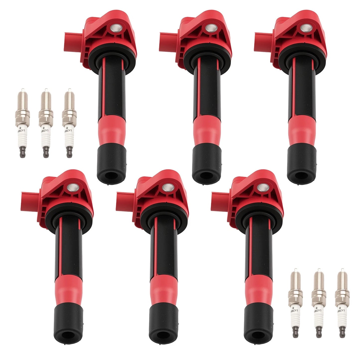 Ignition Coil and Spark Plug Kit for Acura RDX TSX TL (2009–2015)