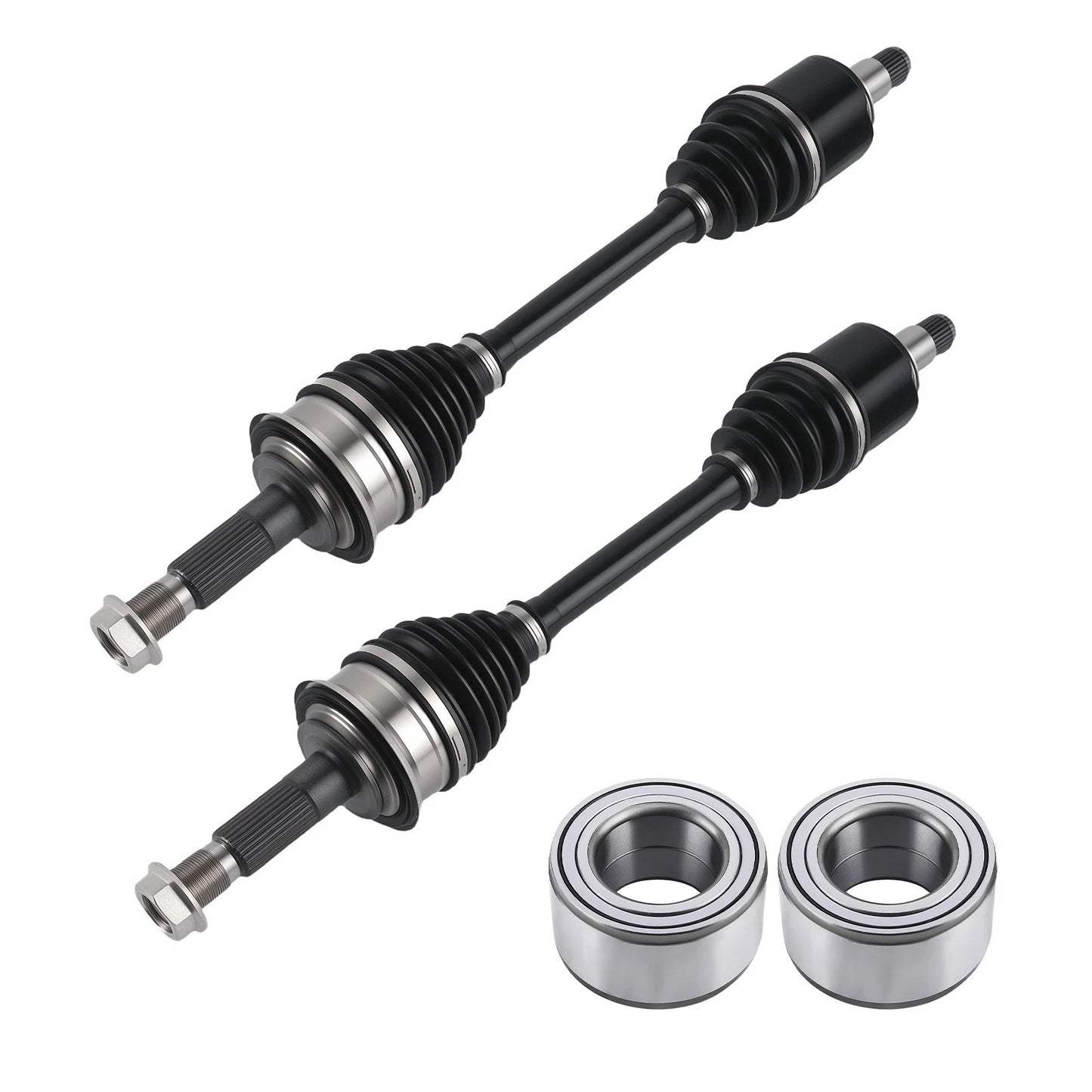 Front CV Axle Shaft & Wheel Bearing for Toyota Tundra Sequoia (2000–2007)