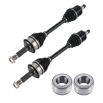 Front CV Axle Shaft & Wheel Bearing for Toyota Tundra Sequoia (2000–2007)