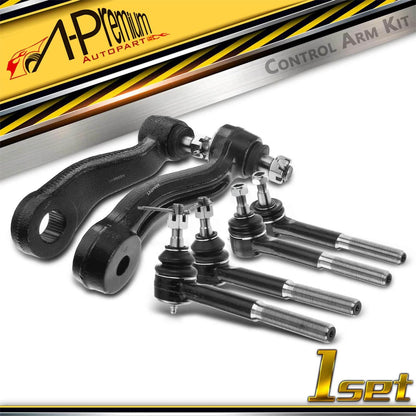 6x Control Arm & Tie Rod End for Chevy Tahoe GMC Yukon (2000–2006)