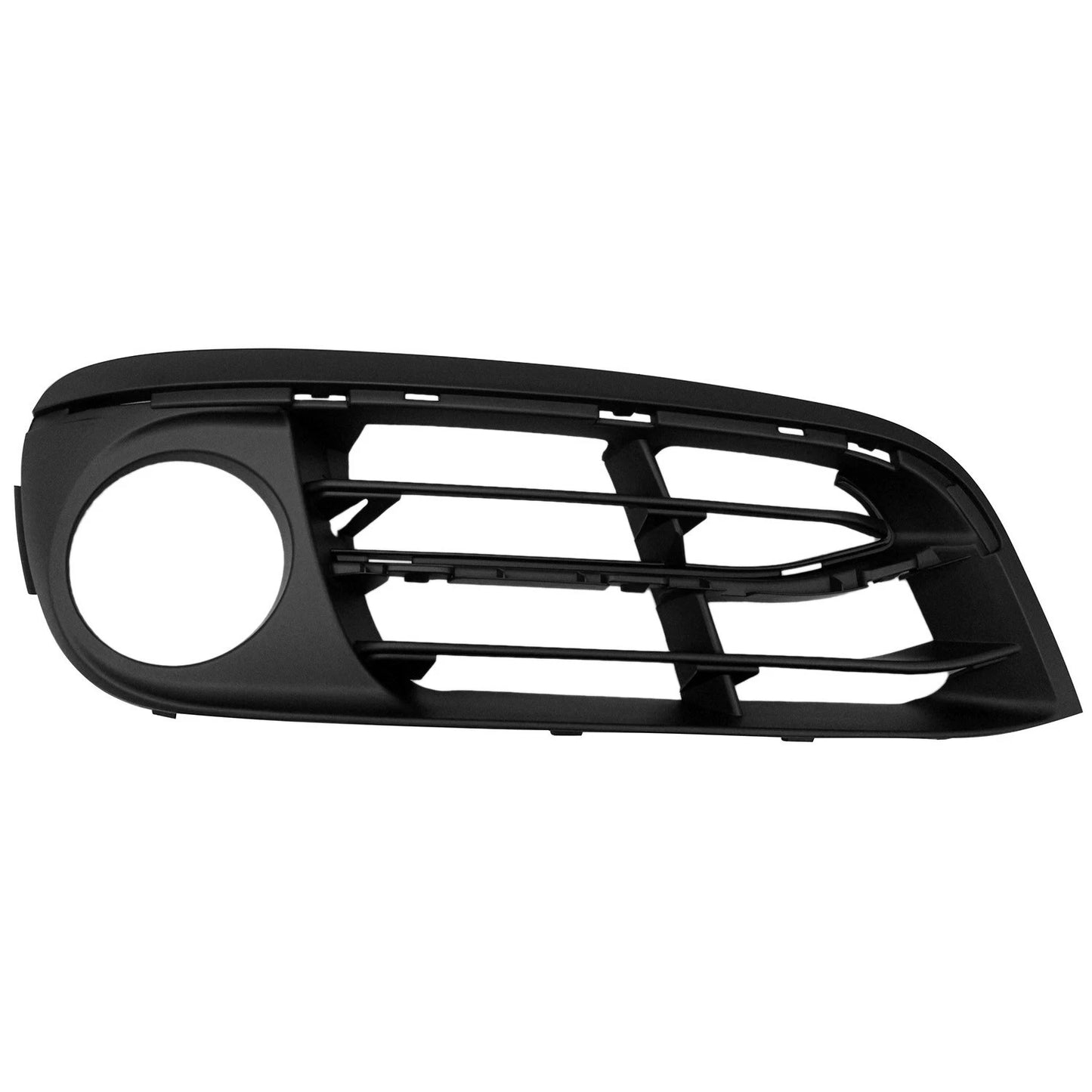 Replacement Black Textured Polypropylene Front Passenger Side Fog Light Bezel