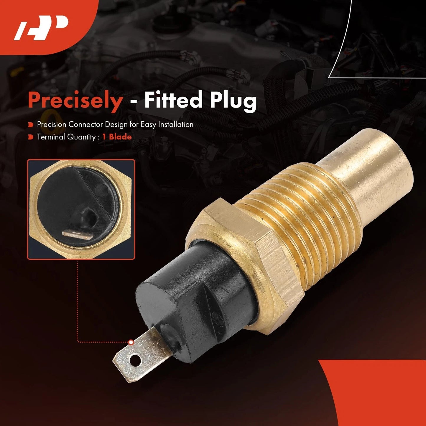 Coolant Temperature Sensor for Chevy C10 Suburban GMC C25 (1973–1991)