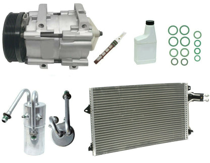 AC Compressor Kit with Condenser Replacement for Holden Commodore (2010–2017)