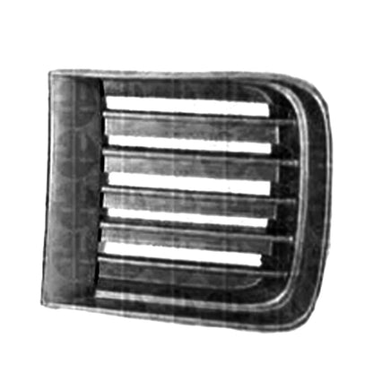 Inner Bumper Cover Grille Replacement Black Driver Side Front for Toyota Hilux (2005–2015)