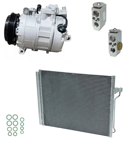 AC Compressor Kit With Condenser for BMW 750Li 4.8L (2009–2010)