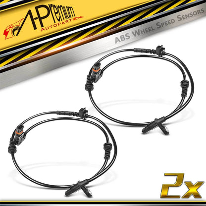 2X Front ABS Wheel Speed Sensors for Mercedes-Benz CL550 (2009–2010)