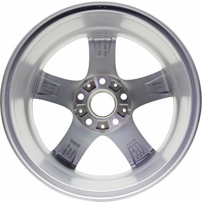 7.5J Painted Silver Alloy Wheel Replacement for Kia Sorento (2003–2009)