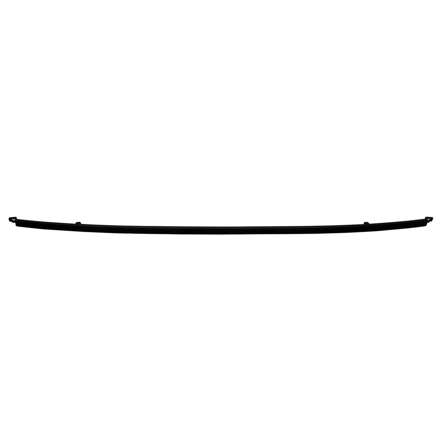 Replacement Black Textured ABS Plastic Front Bumper Cover Molding