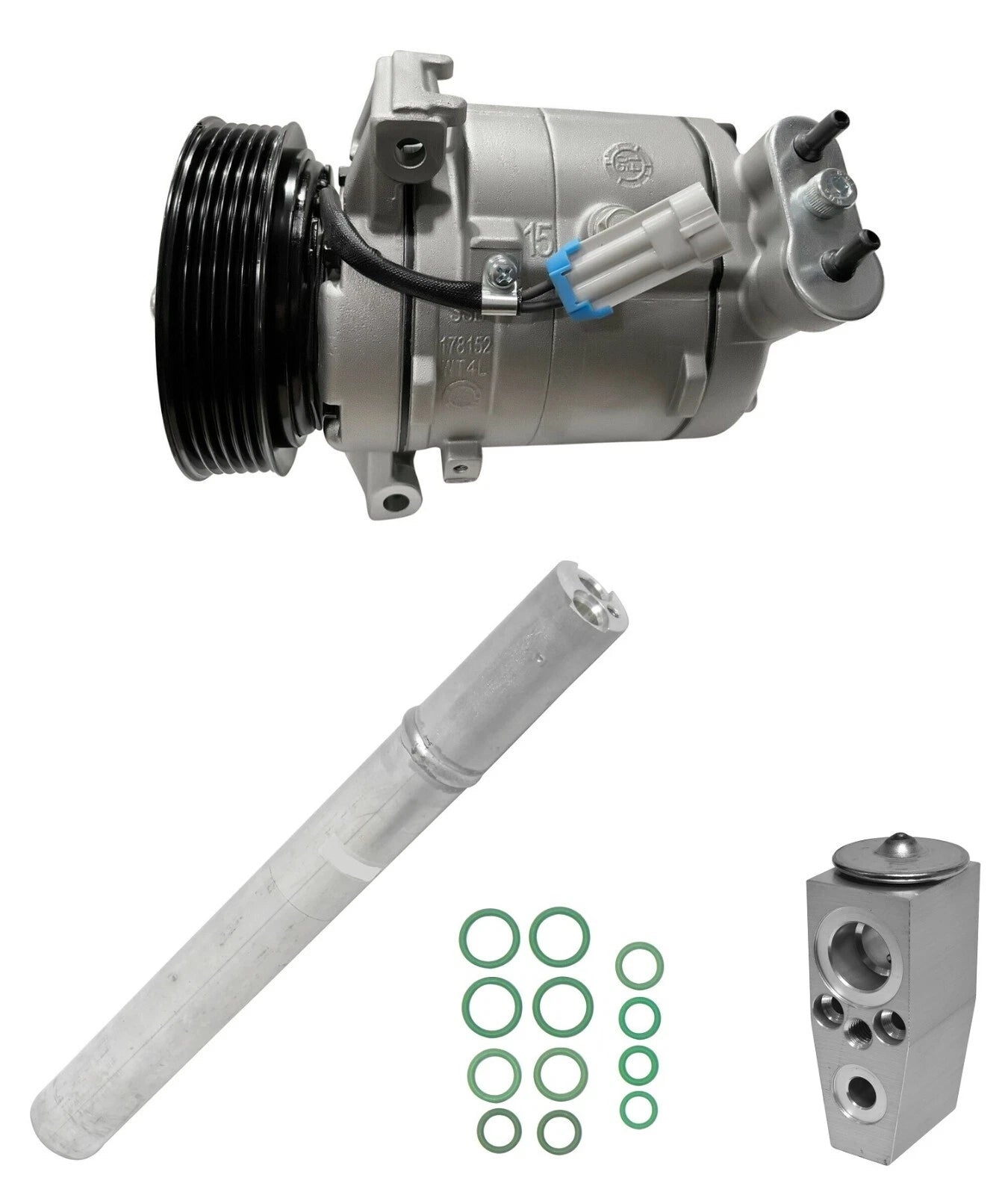A C Compressor Kit Replacement for GMC Terrain 2.4L (2010–2011)