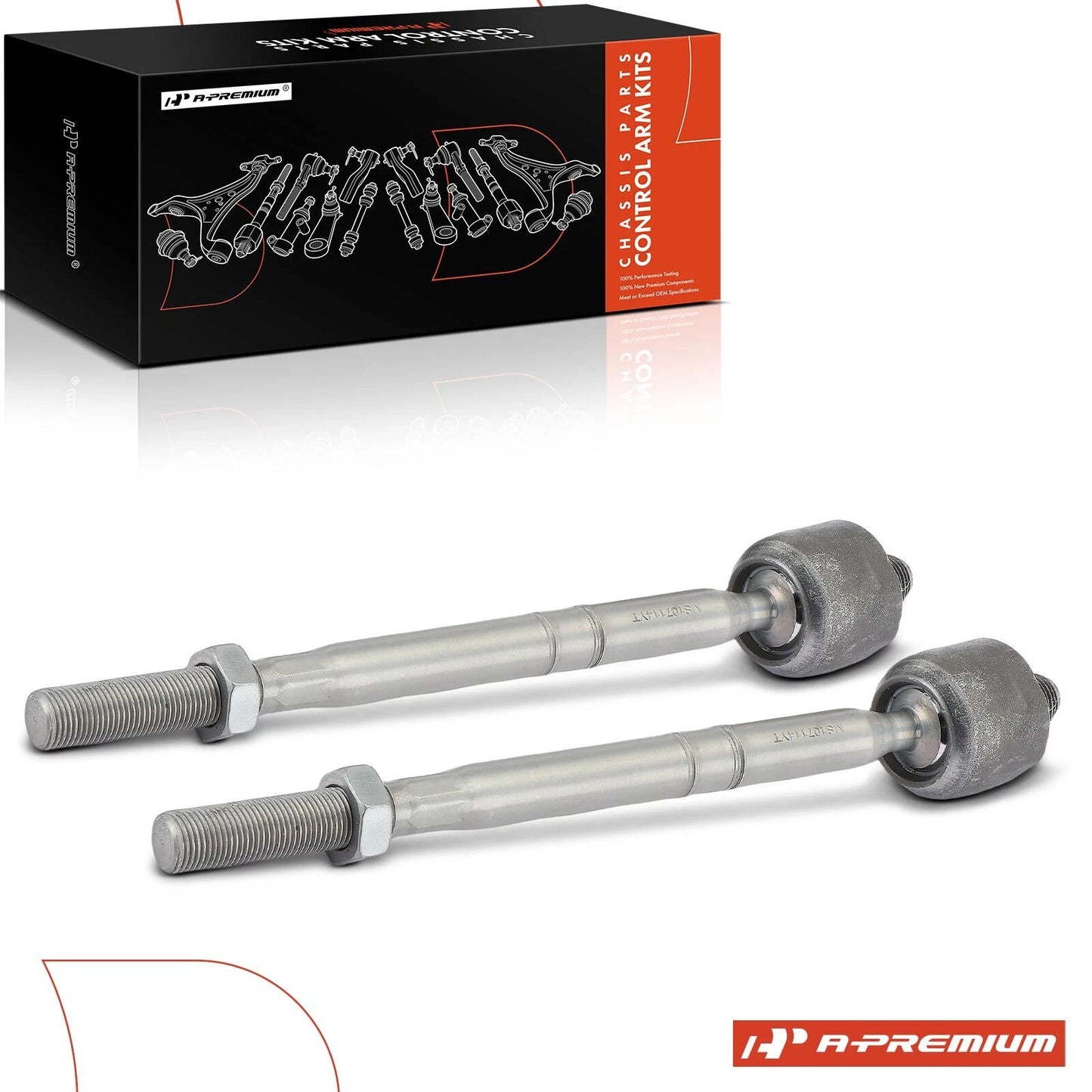 2X Front Inner Tie Rod End for Mercedes W167 GLE350 GLS450 (2020–2023)