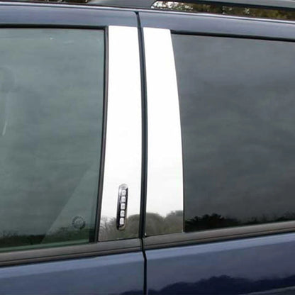 Luxury FX Chrome Pillar Post Set with Keyless Entry for Ford Explorer (2002–2010)