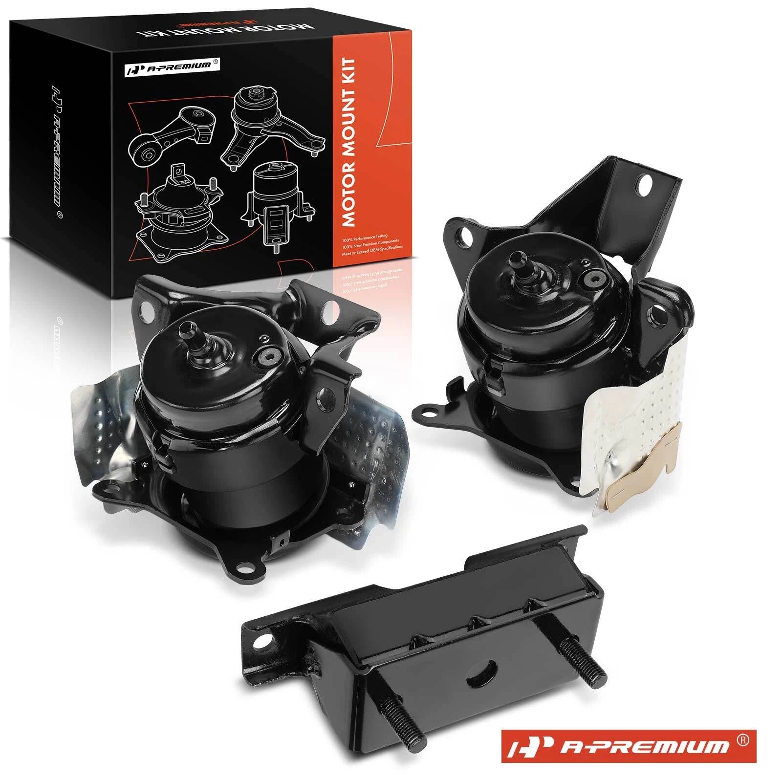 3X Engine Motor & Transmission Mount for Chevrolet Silverado 1500 (2015–2018)