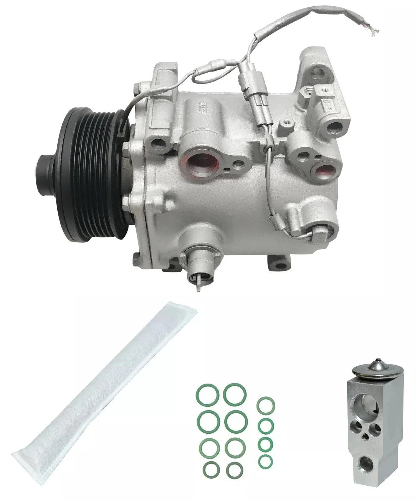 AC Compressor Kit Replacement for Mitsubishi Eclipse 3.0L V6 (2004–2005)