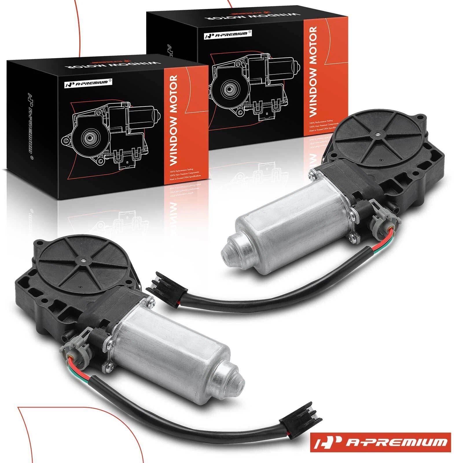 2X Front Window Motor for Chevrolet Astro GMC Safari (2002–2005)