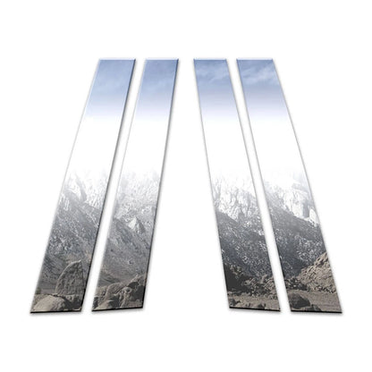 Chrome Pillar Post Covers 4Pc Replacement for Nissan Maxima (2009–2015)