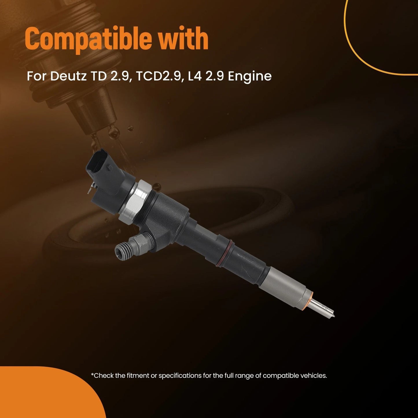 Energy Saving Fuel Injector for Deutz TD 2.9 TCD2.9 (2015–2025)