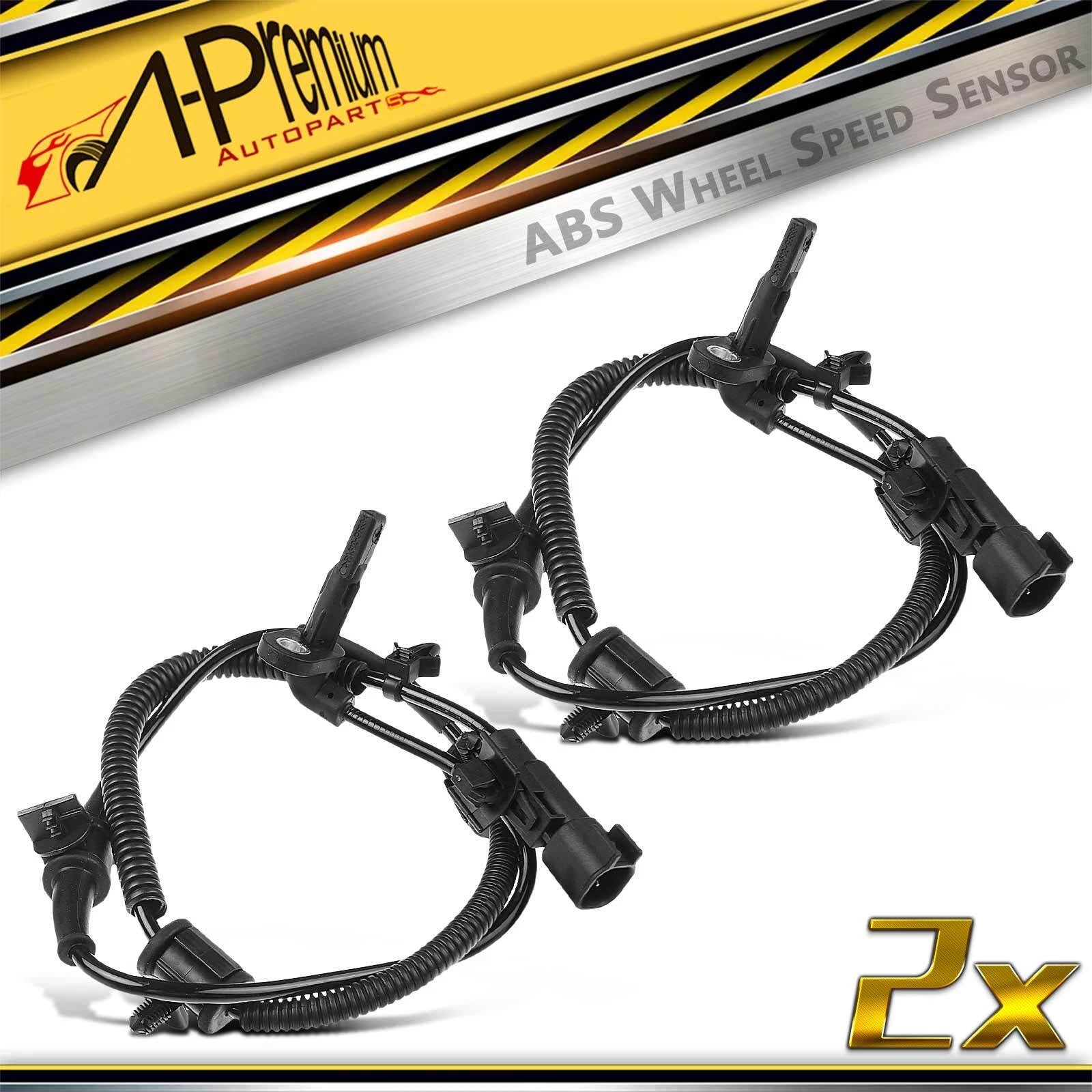 2X Front ABS Wheel Speed Sensors for Buick LaCrosse Regal (2005–2016)