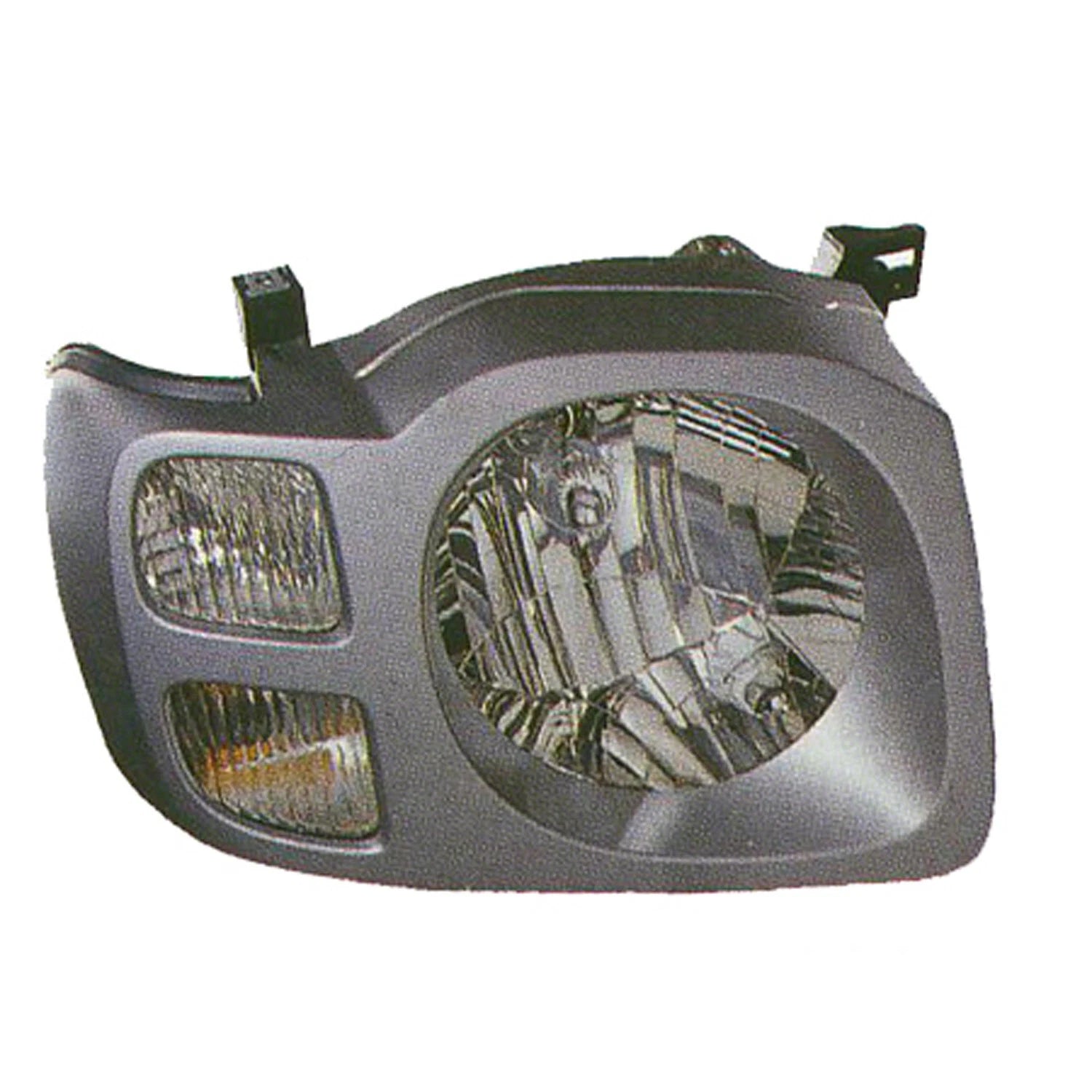 Replacement Gray/Silver Driver Head Light Assembly for 2002-04 Nissan Xterra