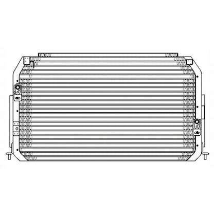 Replacement A/C Condenser Repair Part For 1995-1999 Toyota Avalon