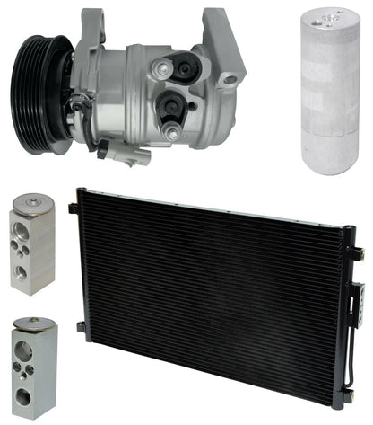 AC Compressor Kit With Condenser for Dodge Grand Caravan 3.3L 3.8L (2003–2007)