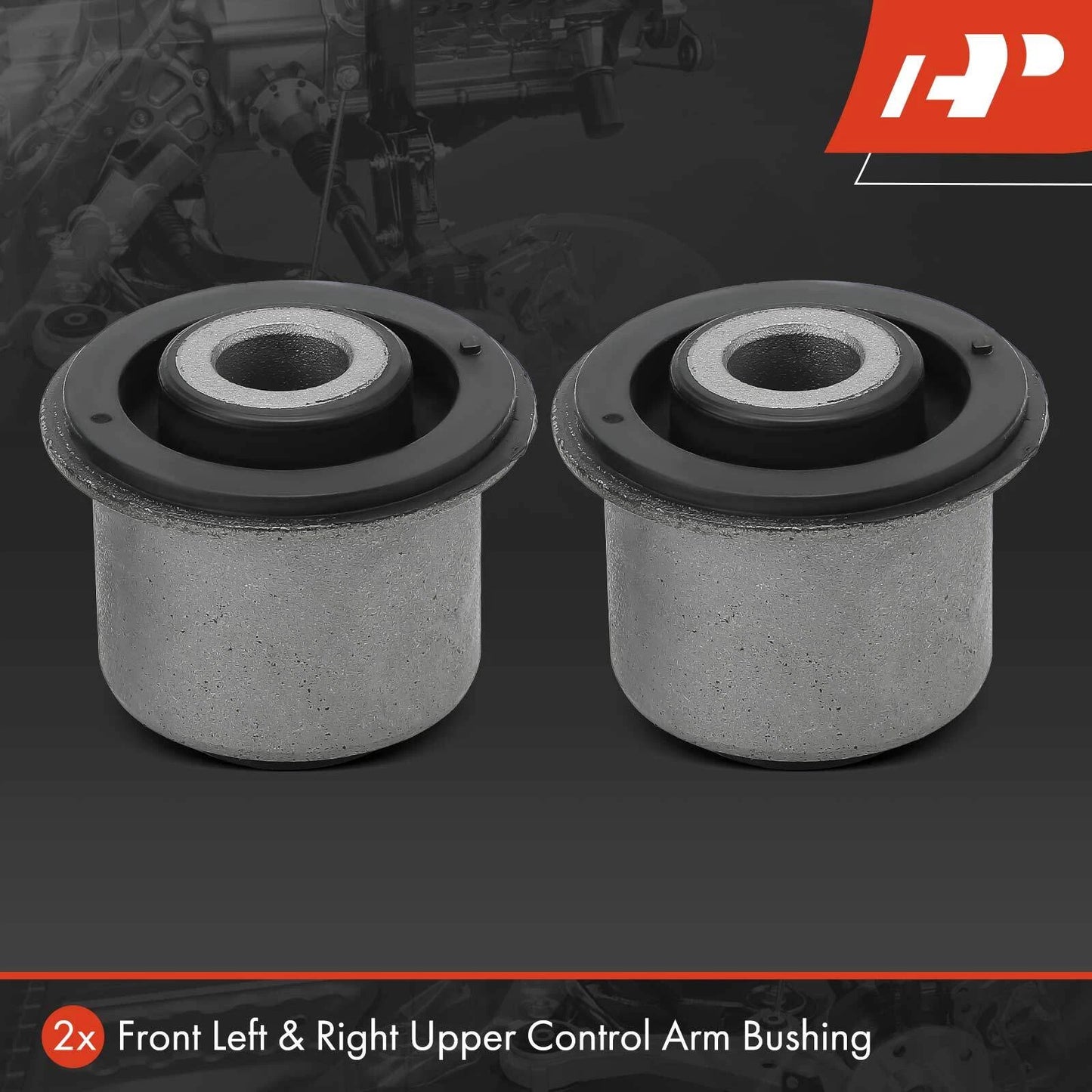2X Front Upper Control Arm Bushing for Chevy Colorado GMC Canyon (2004–2012)