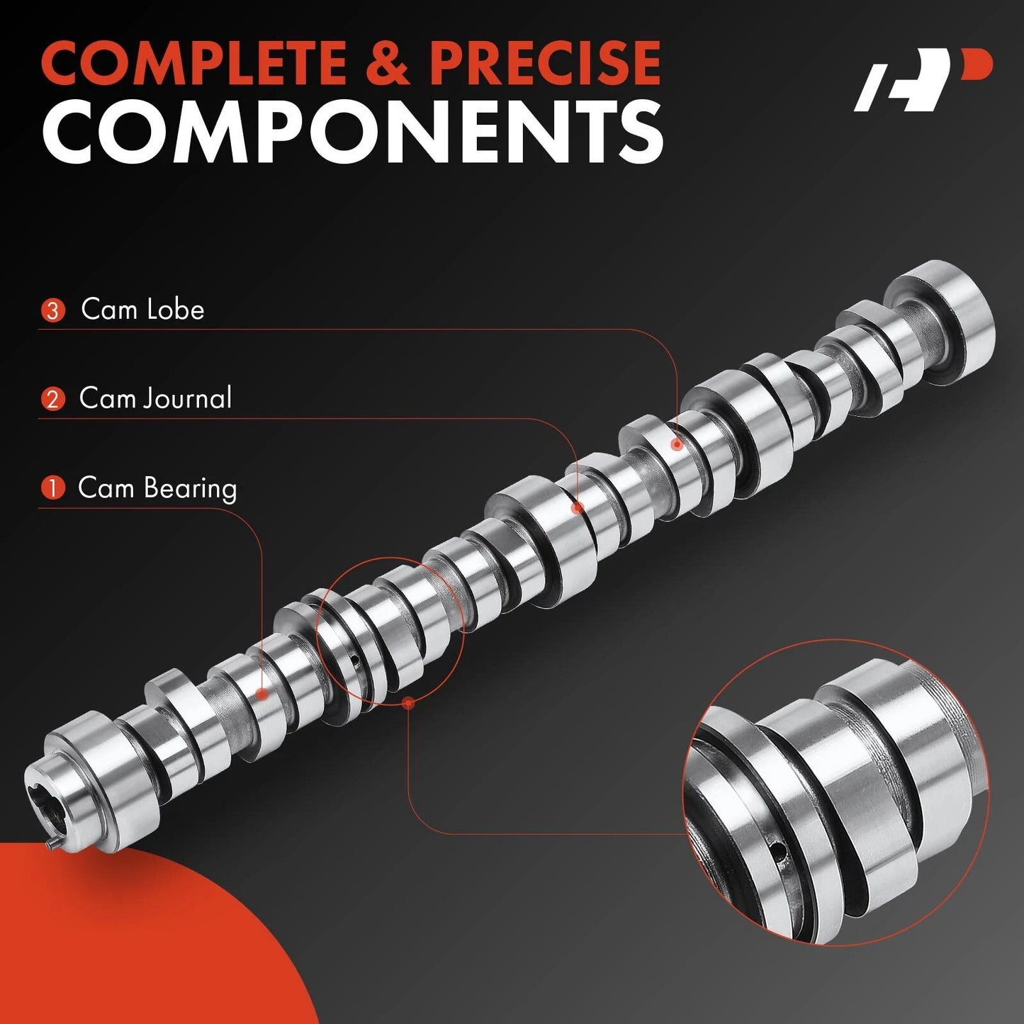 Camshaft for Chevy Silverado 1500, Express 1500, Tahoe, GMC Yukon