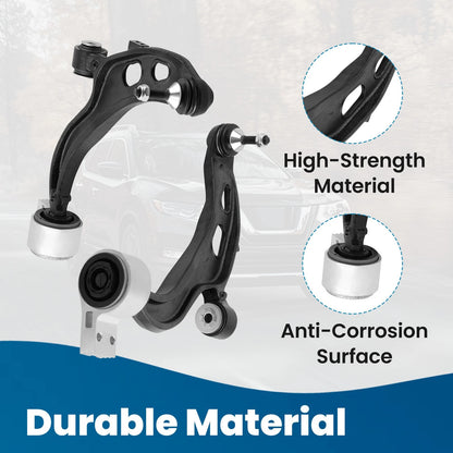 2x Front Lower Control Arm Suspension Kit for Lincoln MKS MKT (2009–2019)