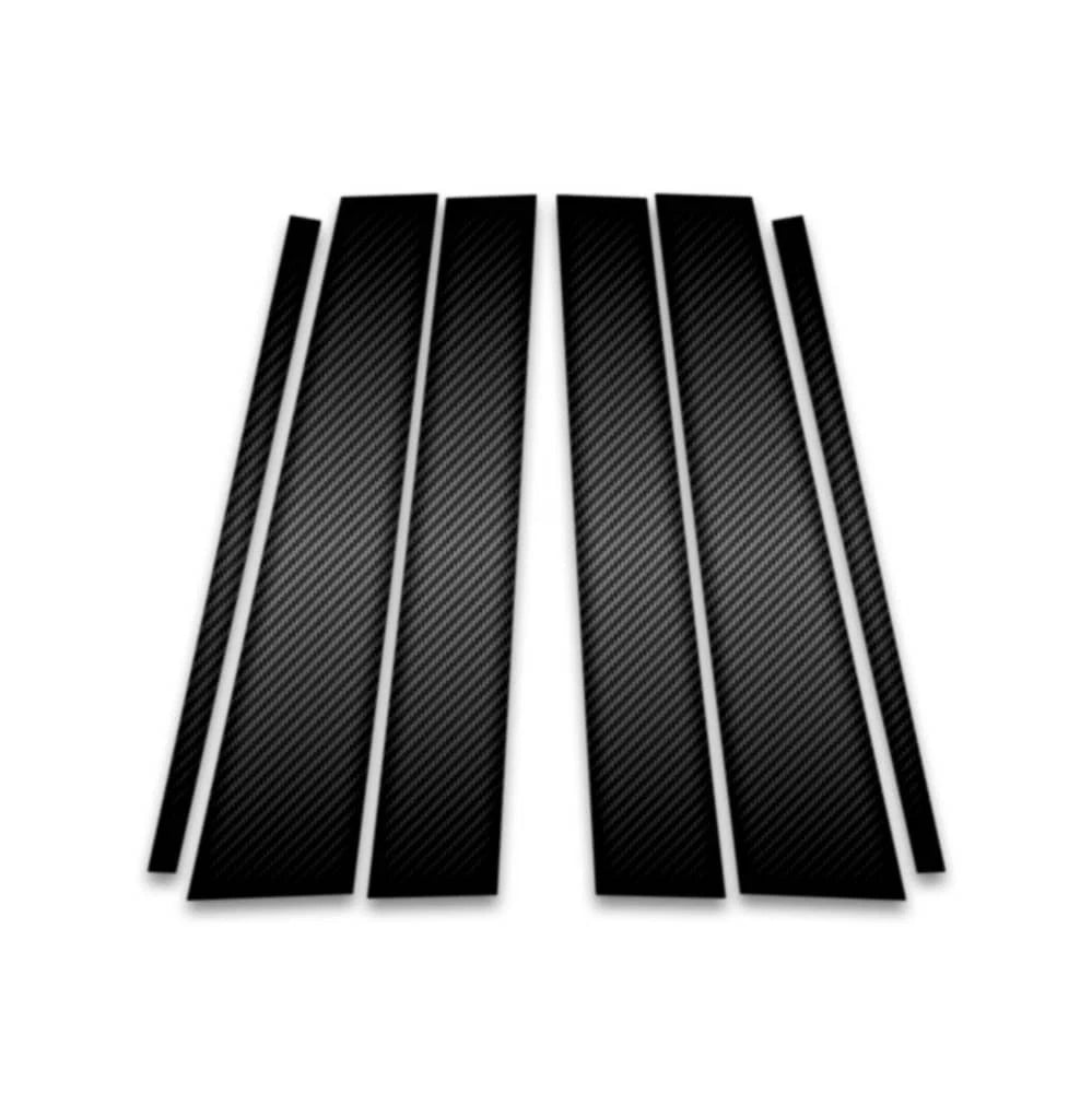 8pc Carbon Fiber Pillar Post Covers for 2017-2023 Honda Ridgeline