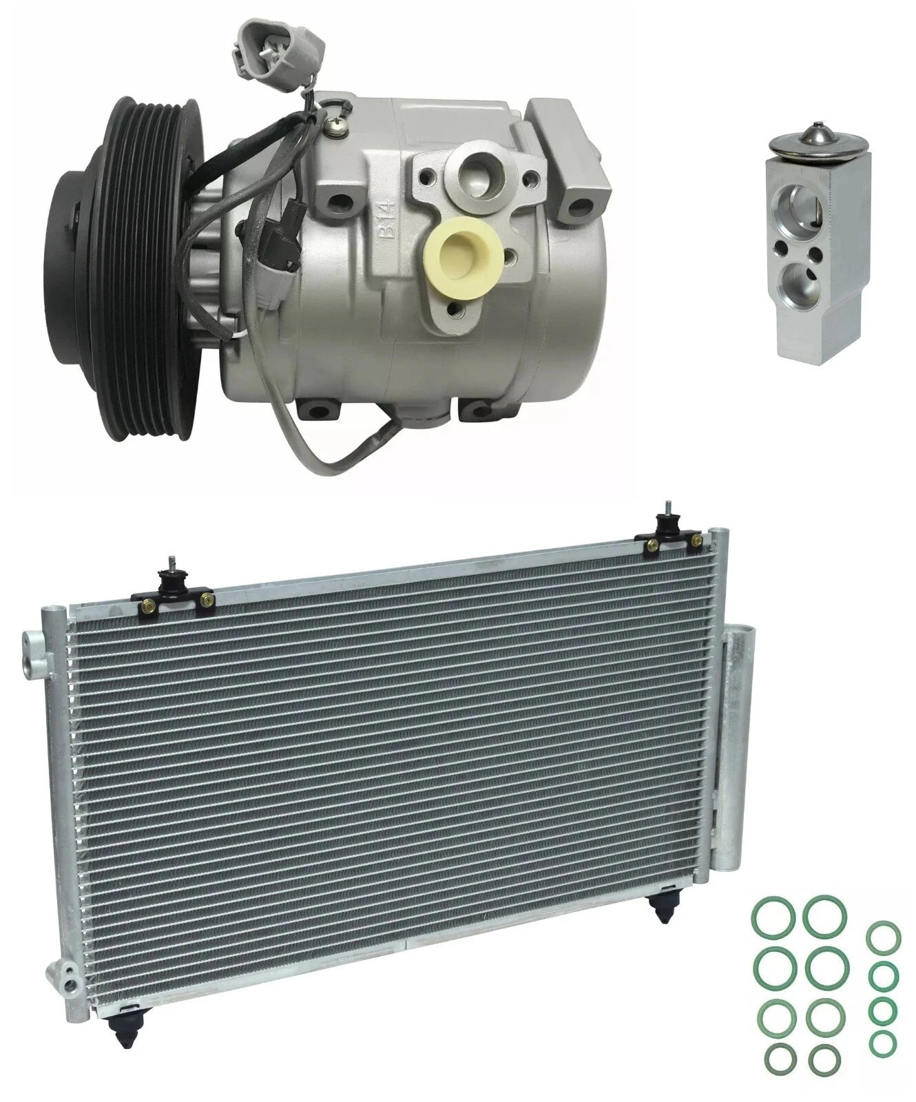 AC Compressor Kit With Condenser for Toyota Celica 1.8L (2003–2006)
