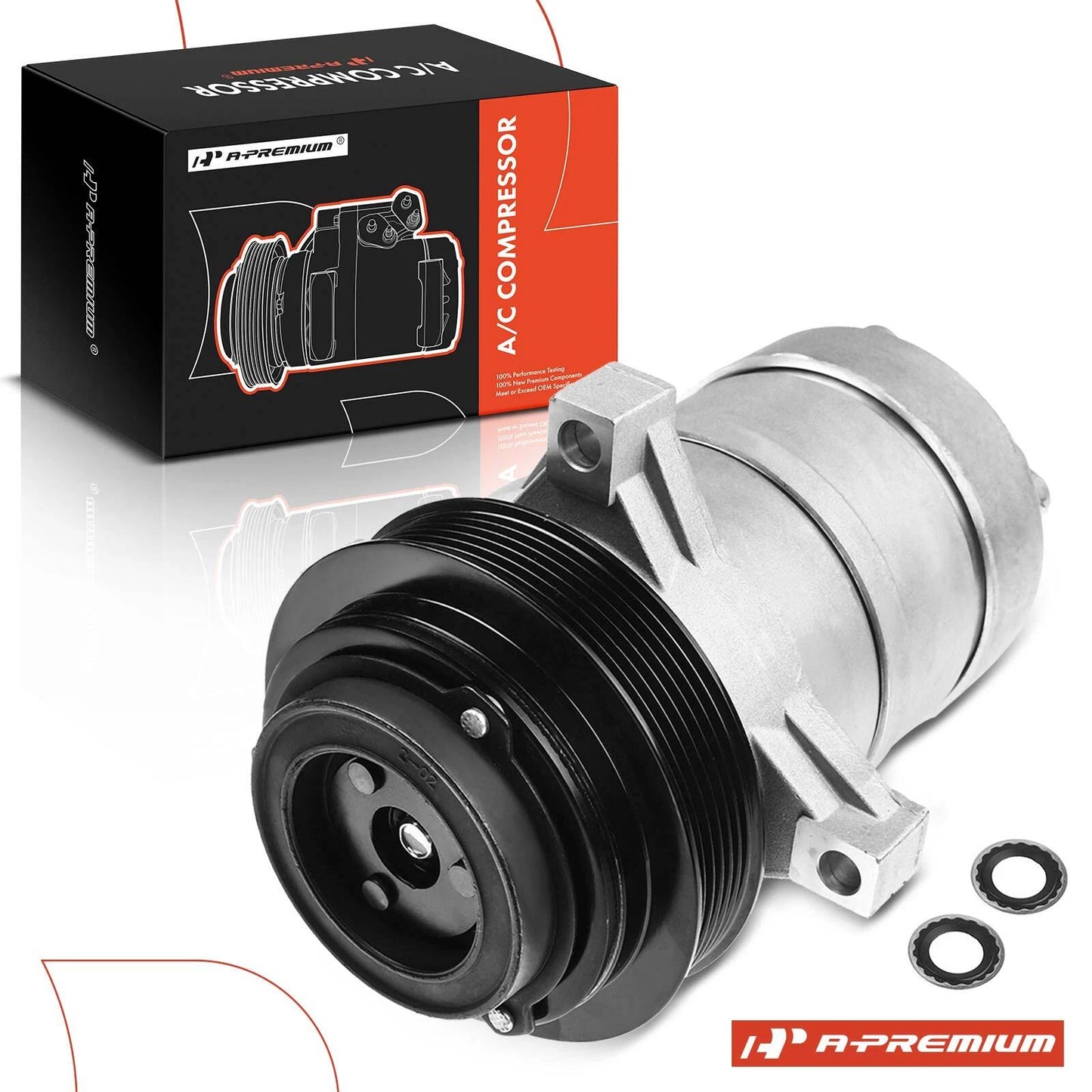 A/C Compressor with Clutch for Chevrolet Impala, Caprice, Camaro (1994–1996)