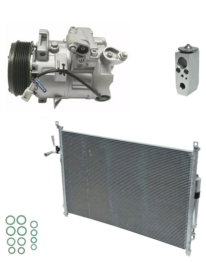 AC Compressor Kit with Condenser for Infiniti M35 3.5L (2010–2010)