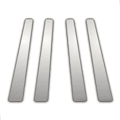 4Pc Chrome Pillar Post Covers for Nissan Versa (2007–2011)