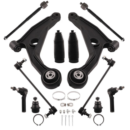 Front Lower Control Arm, Tie Rod, Sway Bar Ball Joint for Dodge Journey (2009–2020)