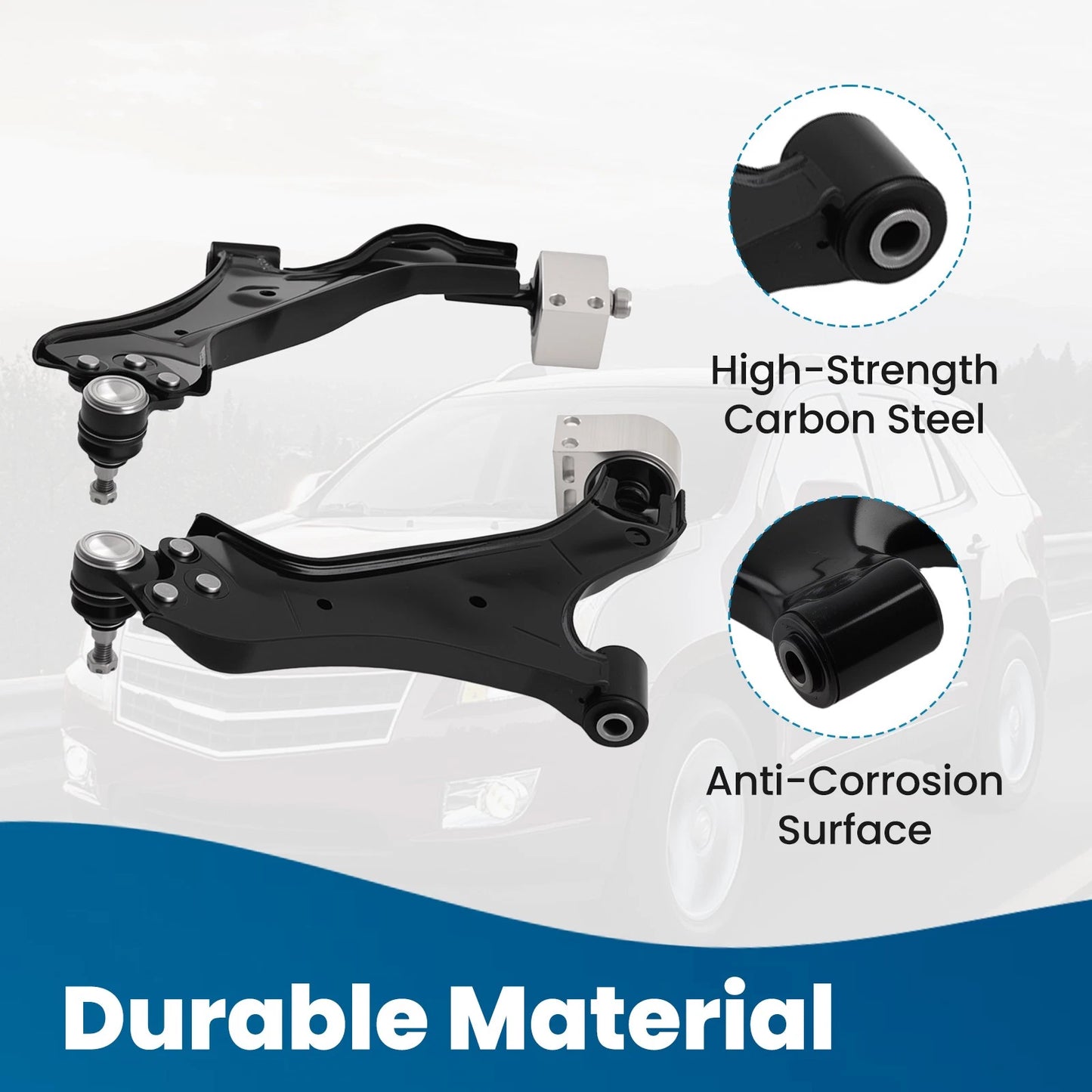 Front Suspension Lower Control Arm Kit for Chevy Equinox (2010–2017)