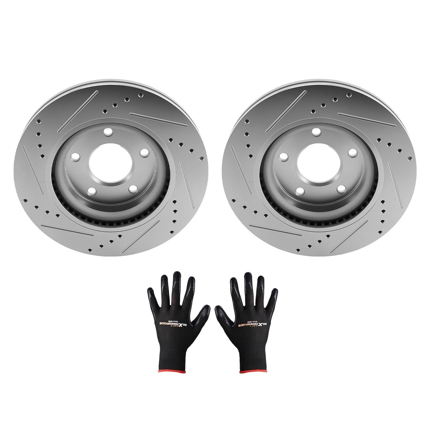 Front Drilled & Slotted Brake Rotor for Nissan Altima (2007–2025)