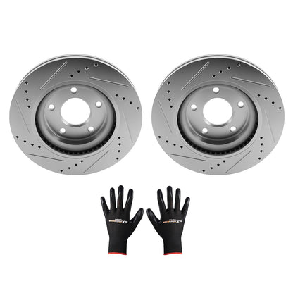 Front Drilled & Slotted Brake Rotor for Nissan Altima (2007–2025)