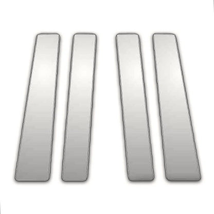 4 Pc Chrome Pillar Posts Replacement for Nissan Titan King Cab (1986–1997)