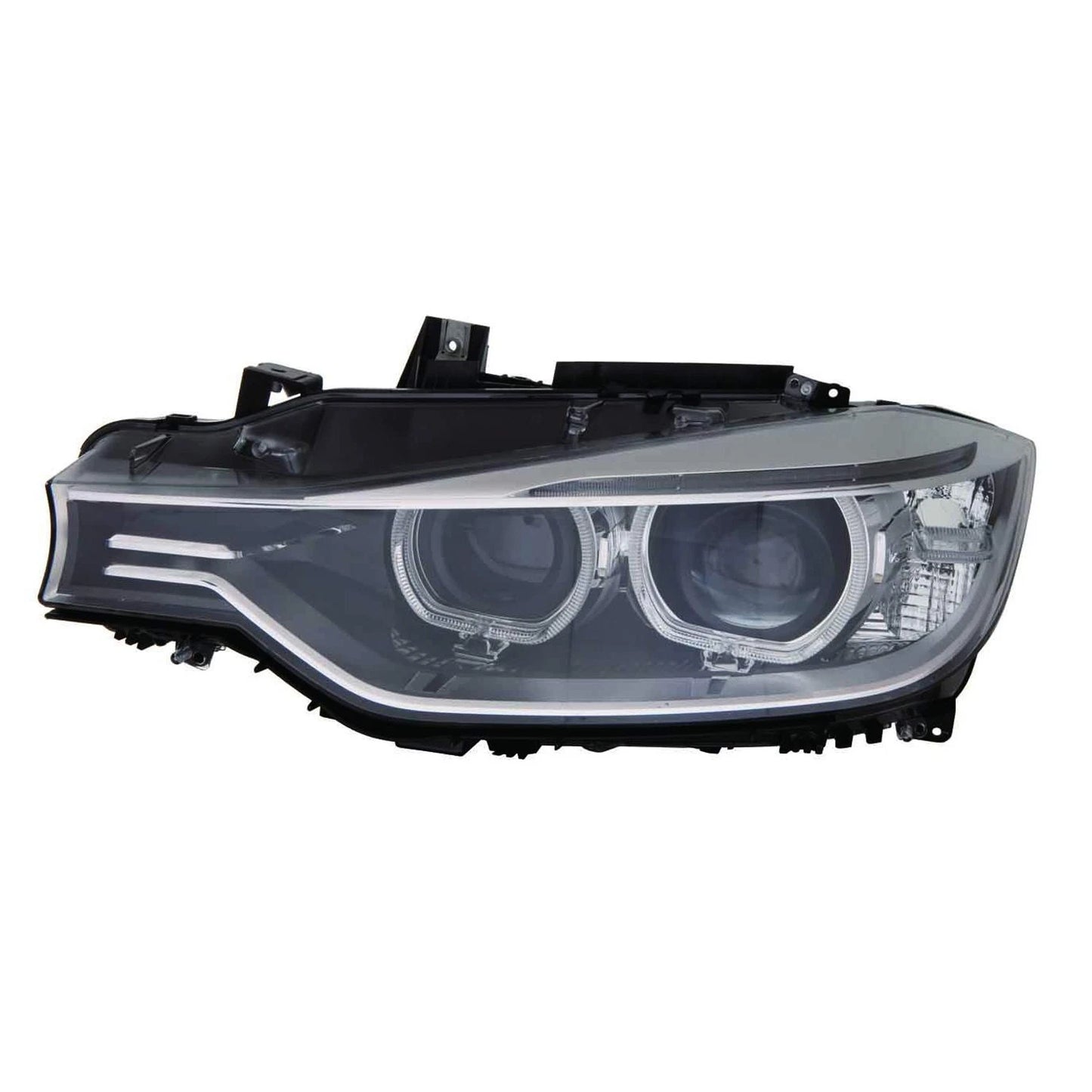 Driver Side Bi-Xenon Headlight Lens/Housing w/o Adaptive Lamps w/o BMW Logo