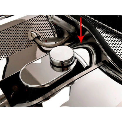 Brake Booster Cover Polished Stainless Steel for 1997-2004 Chevy Corvette C5
