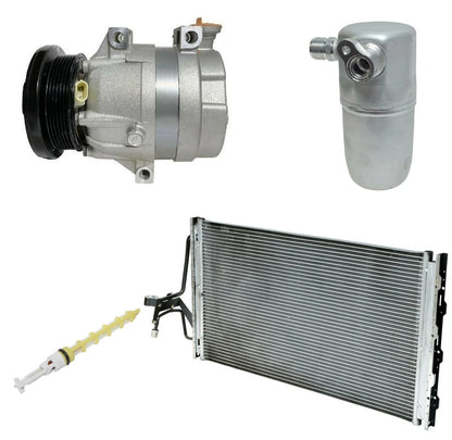 AC Compressor Kit With Condenser for Oldsmobile Silhouette 3.4L (1999–1999)