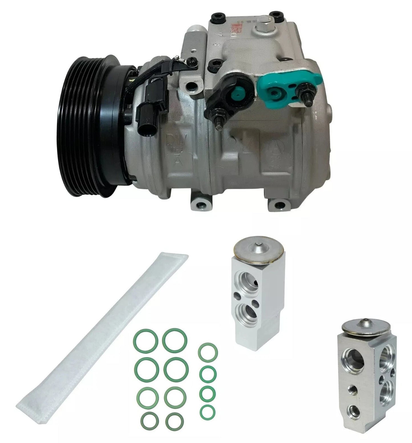 A/C Compressor Kit Replacement for Kia Borrego 3.8L (2010–2011)