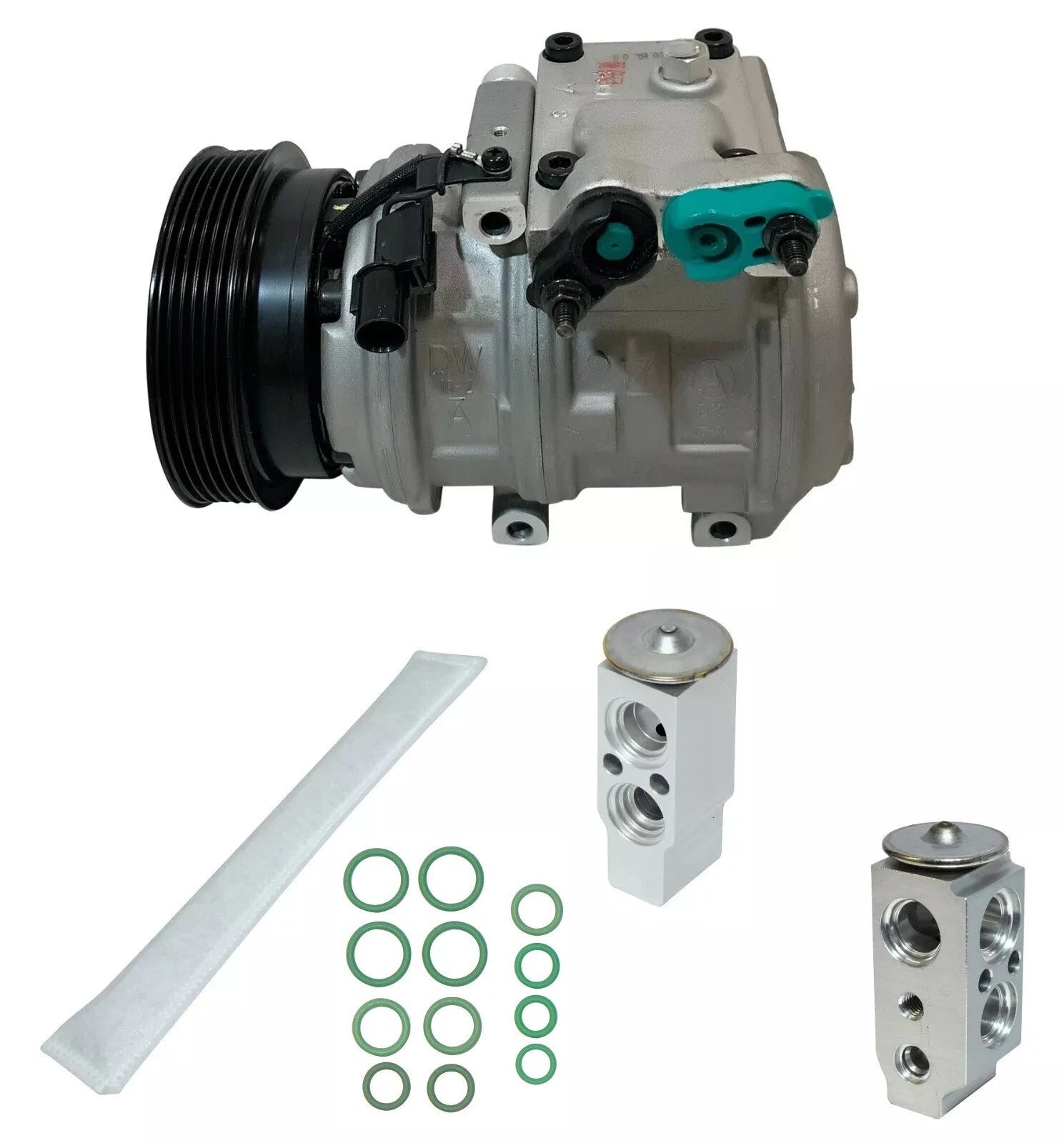 A/C Compressor Kit Replacement for Kia Borrego 3.8L (2010–2011)