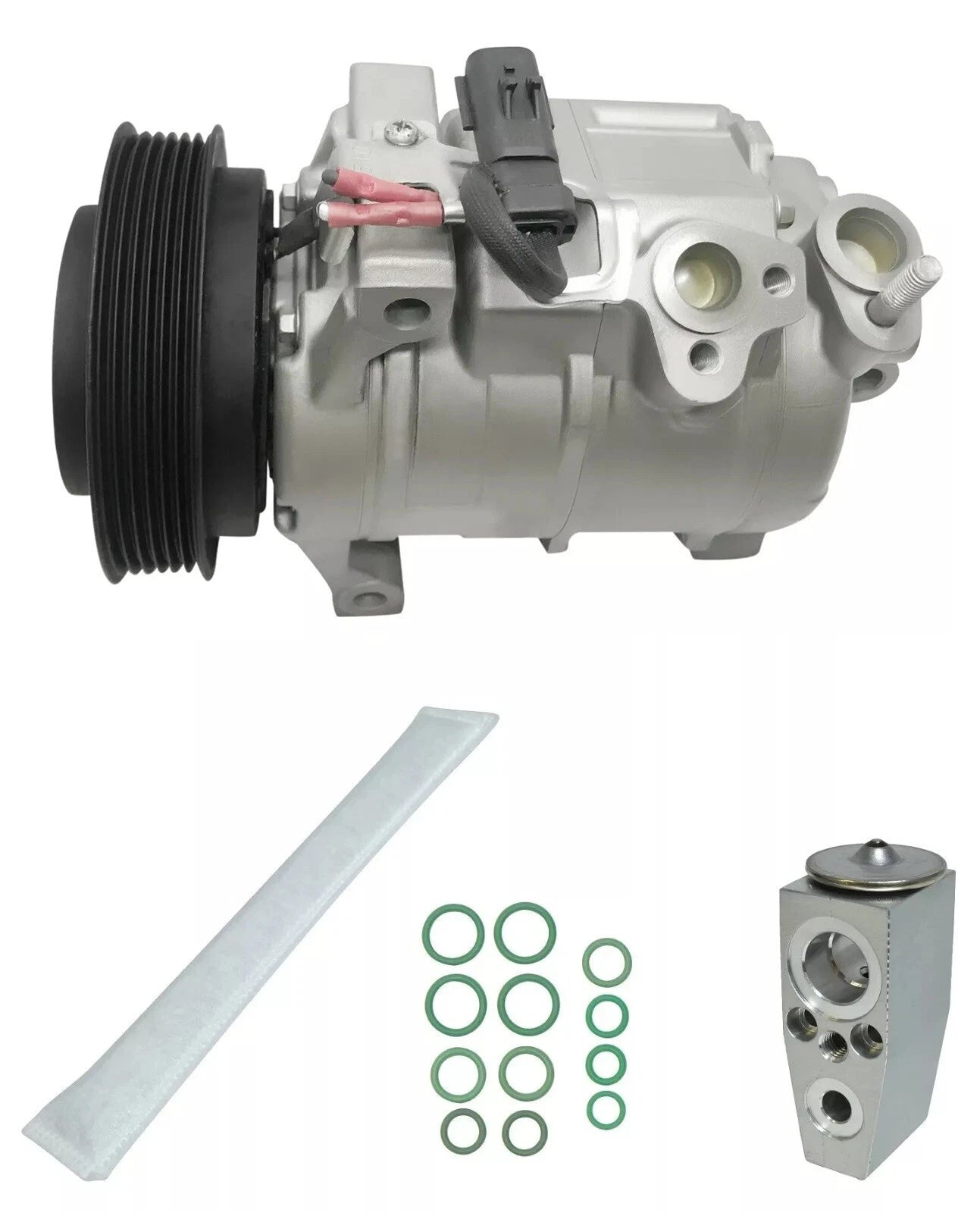 AC Compressor Kit Replacement for Dodge Ram 4500 5.7L 6.4L (2014–2015)